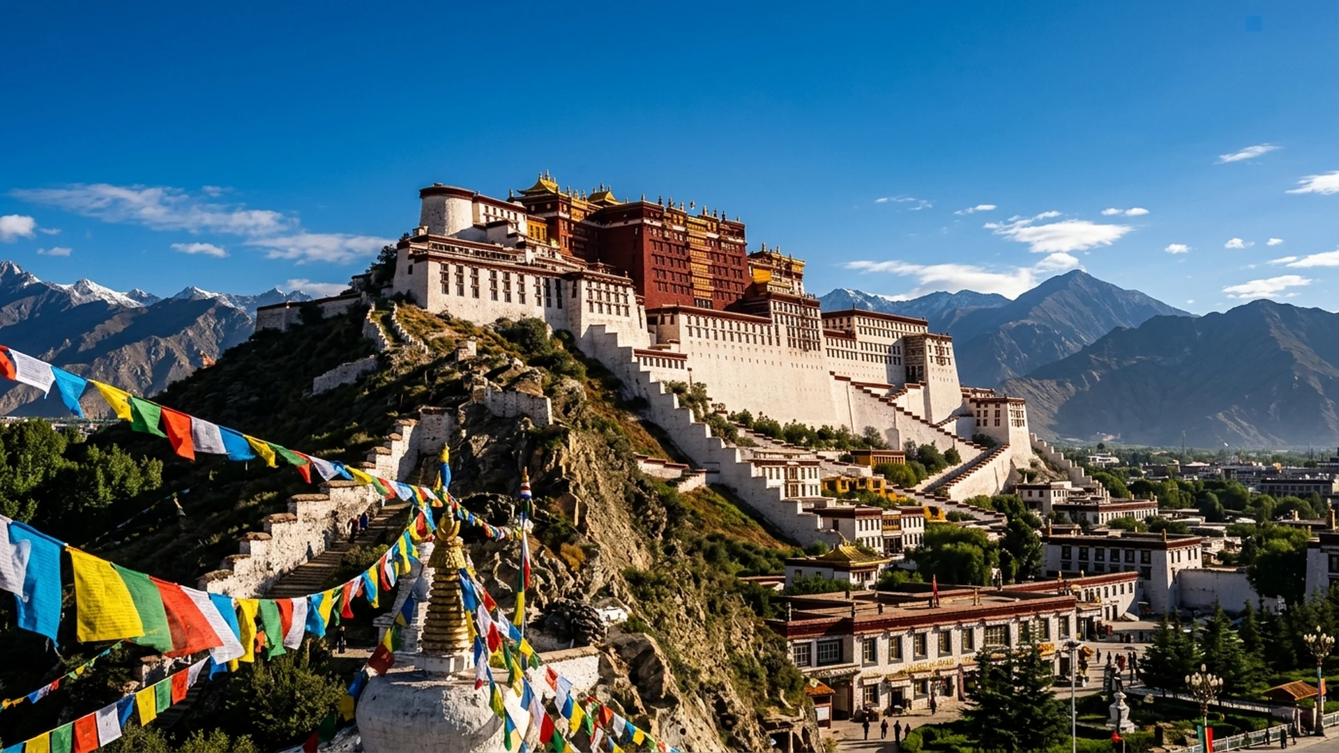 Tibet (Roof of the World) - Image Gallery (16:9 Full HQ) Tibet (Roof of the World) - Trek Image Gallery | Nepal View Trek